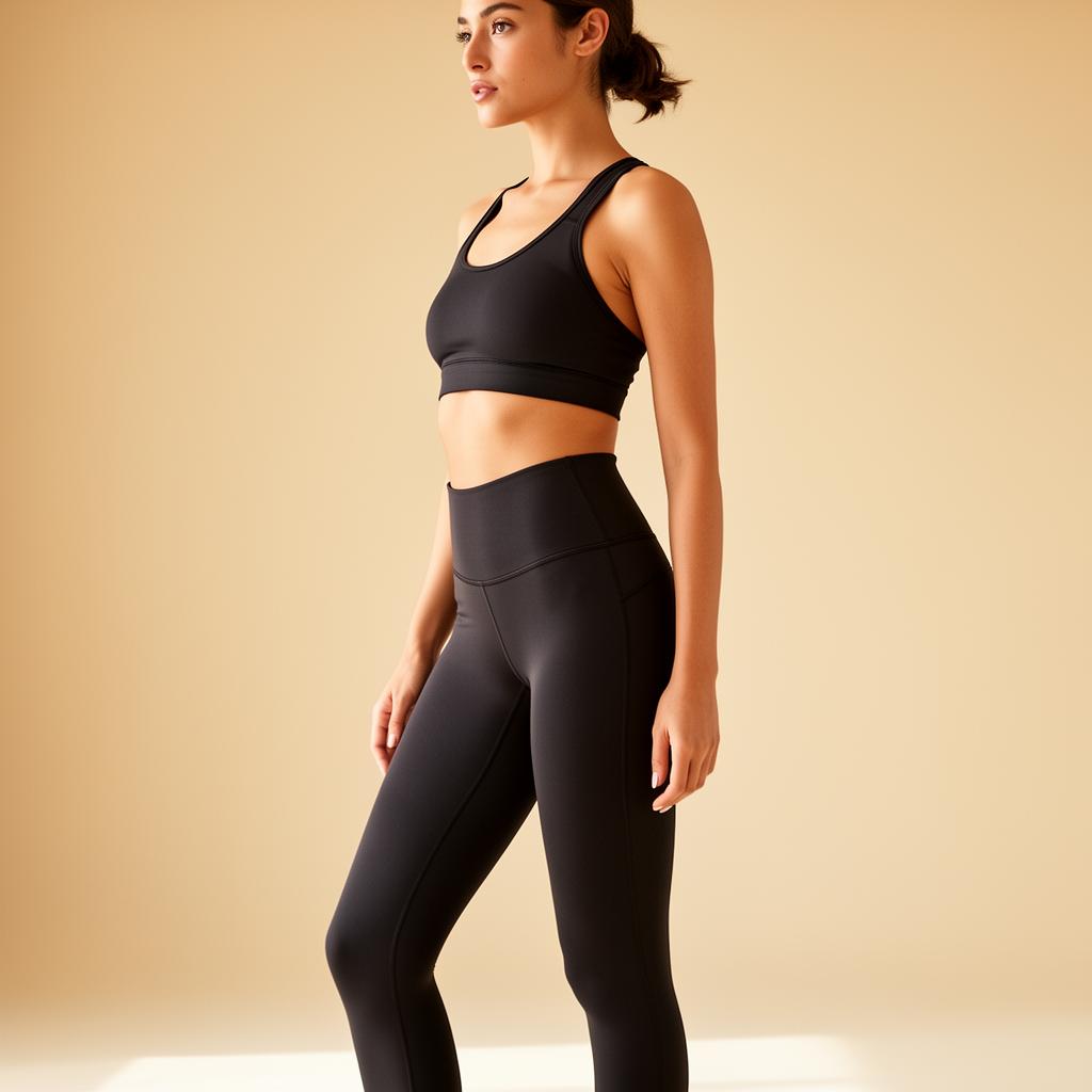 Airlift High-Waist Legging — Black